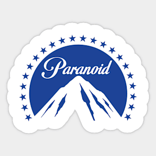 Paranoid Sticker